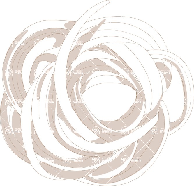 Italy Themed Graphic Collection - Italian Pasta Vector Illustration